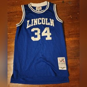 Lincoln HS Jesus Shuttlesworth He Got Game Basketball Jersey Men's sz Medium